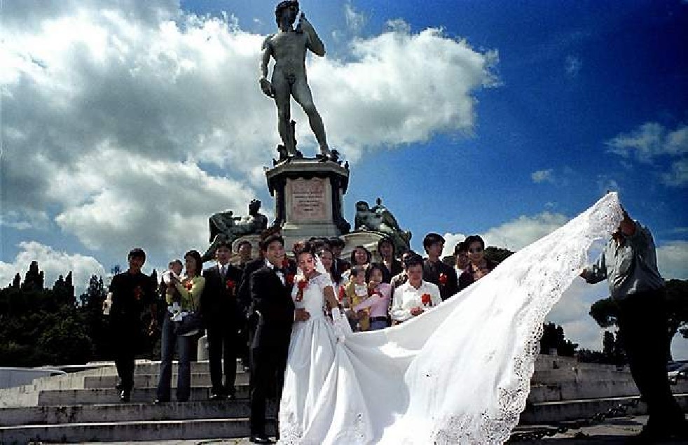 Chinese Wedding in Tuscany 