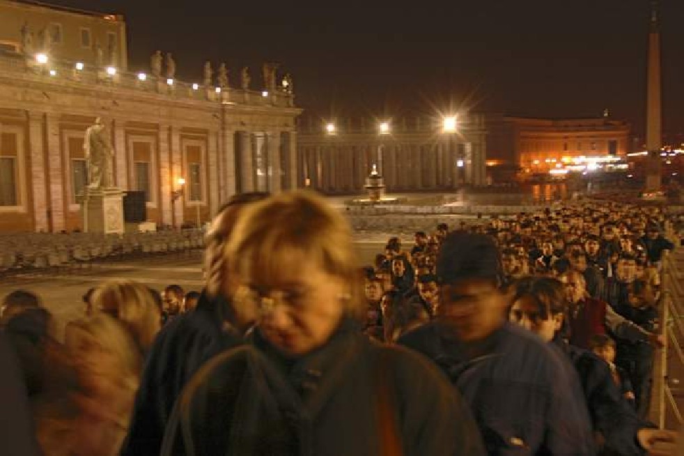 Mourning the Pope 1