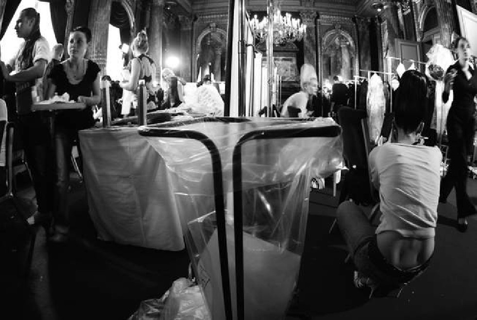 Backstage: Haute Couture in Paris