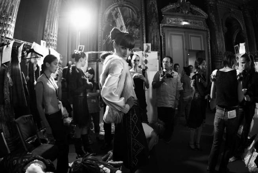 Backstage: Haute Couture in Paris