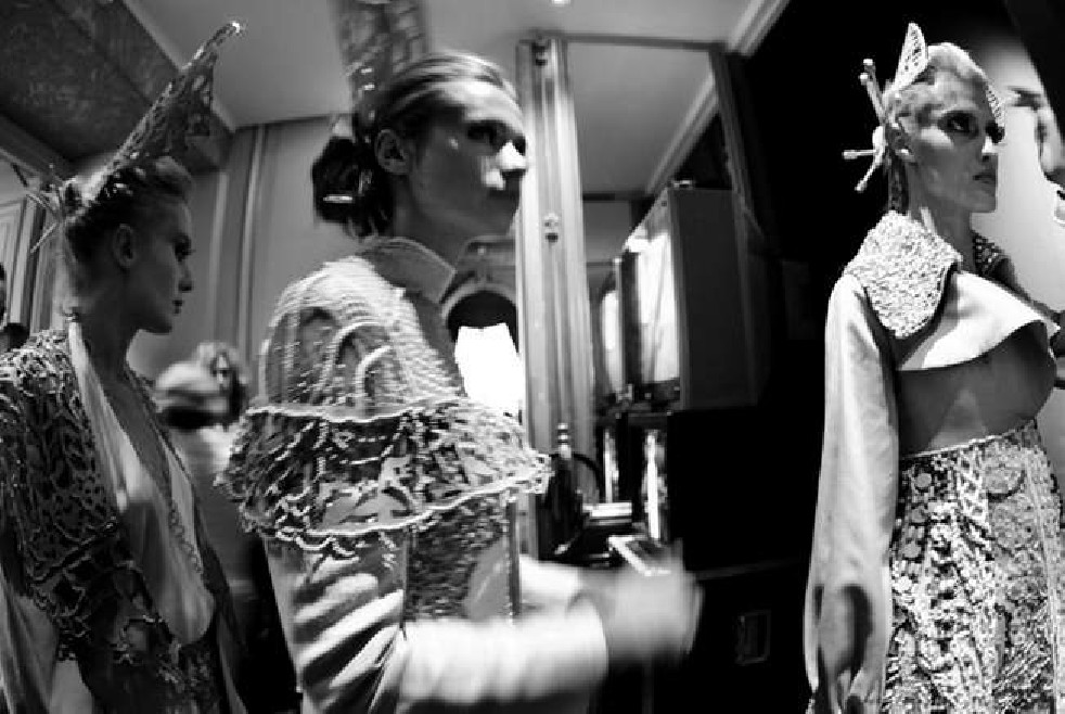 Backstage: Haute Couture in Paris