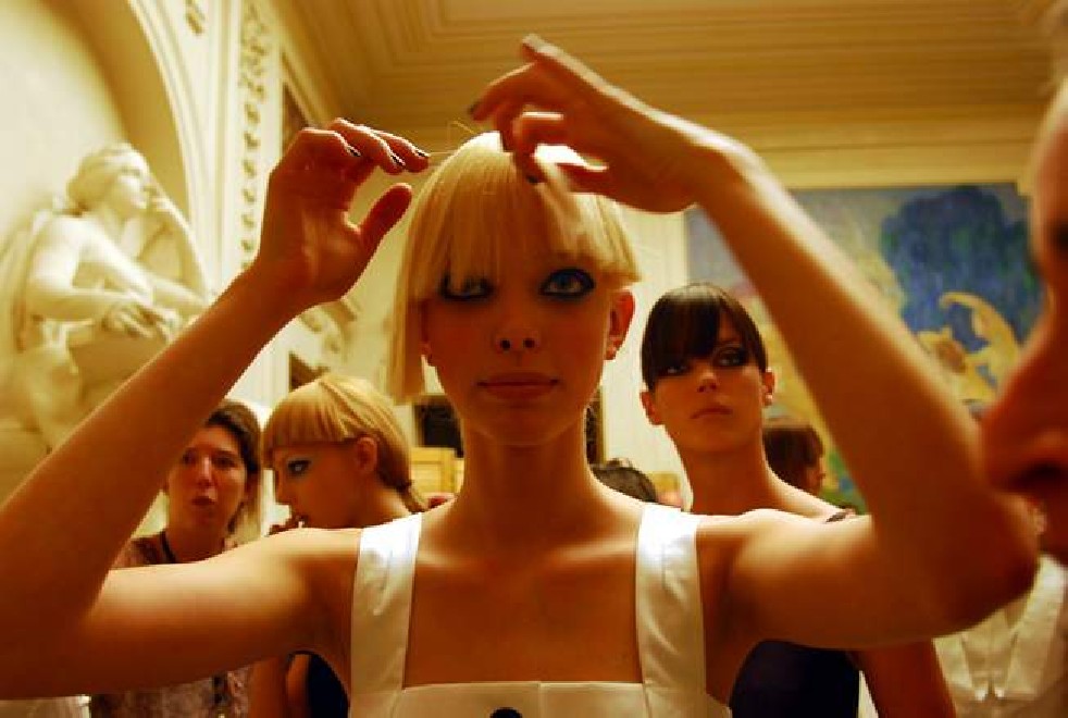 Paris Fashion Week backstages