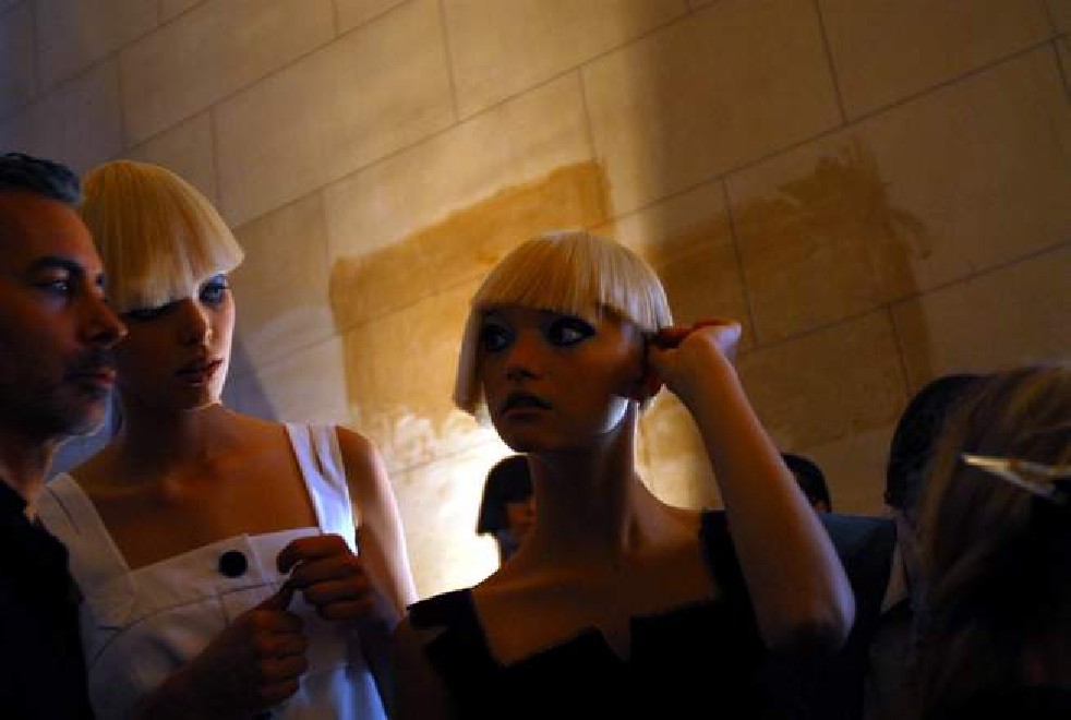 Paris Fashion Week backstages