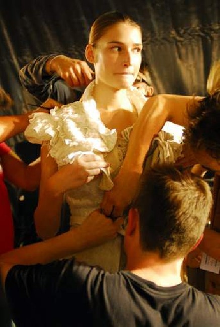 Paris Fashion Week backstages